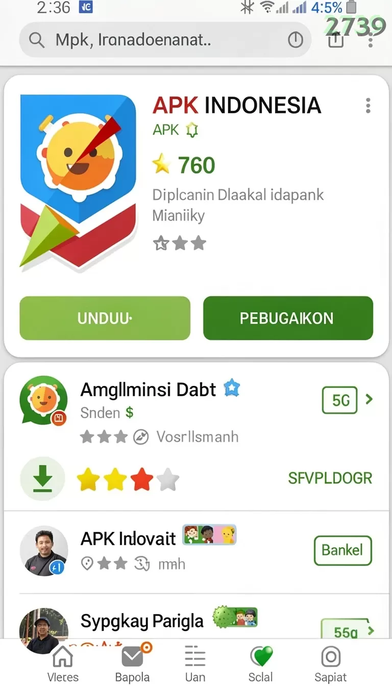 Cuplikan layar TANTE777 — halaman utama