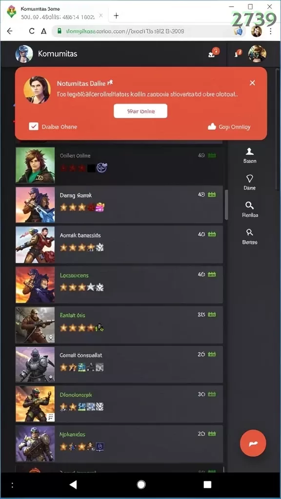Cuplikan layar ZK7 — aktivitas